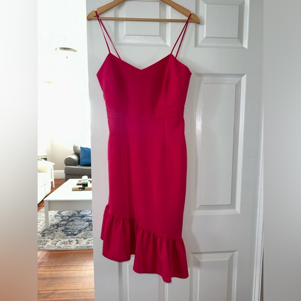 Nordstrom Pink Scallop Dress